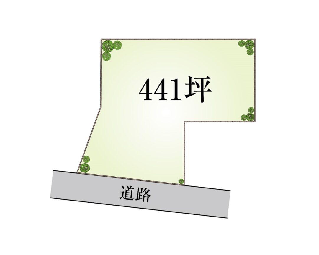 ワンズガーデン権現堂　広々４００坪以上！サブ画像1